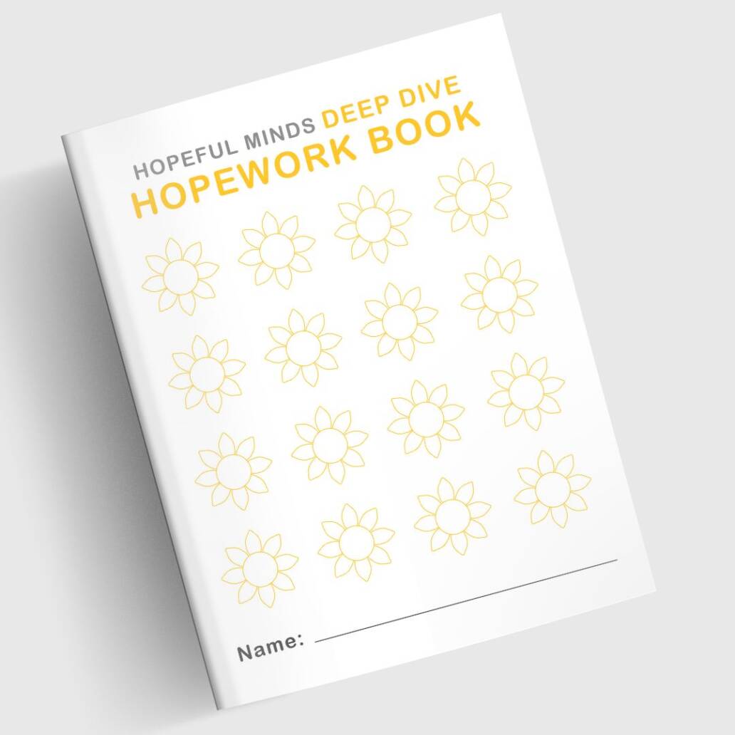 Hopeful Minds Deep Dive Hopework Book – Spanish Version
