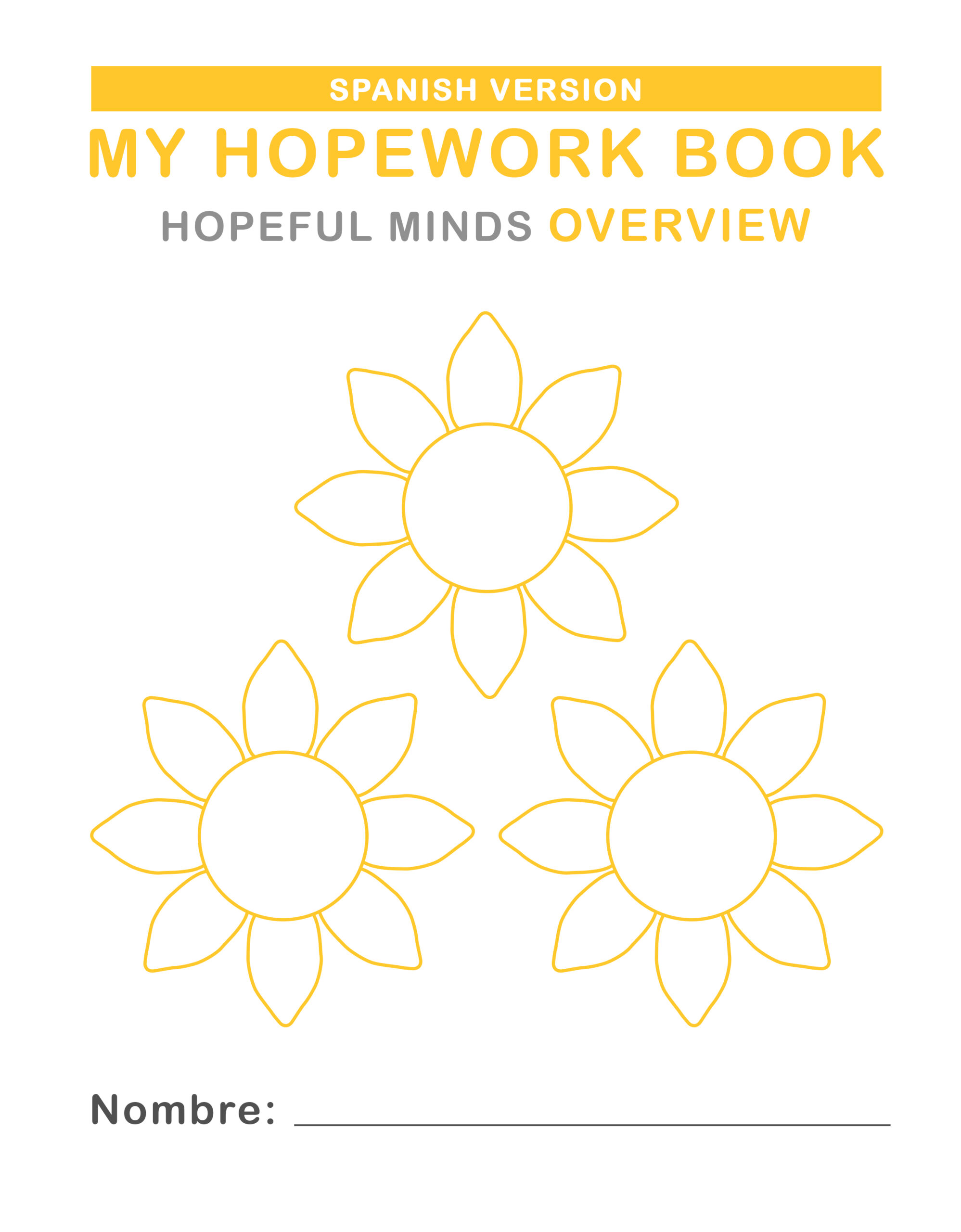 Español – Hopeful Minds Overview Hopework Book